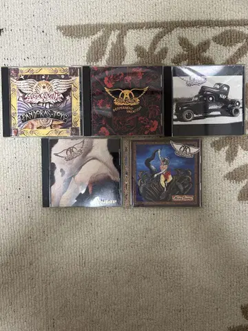 Aerosmith CD 5장 세트