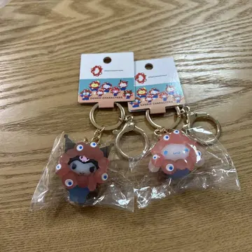 산리오 밉밉 클리어 키링