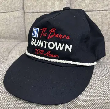 THE BONEZ 10주년 SUNTOWN 자수 캡 더 본즈