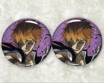 쿠로사키 이치고 BLEACH WORLD 전망대 반남 캔뱃지 call