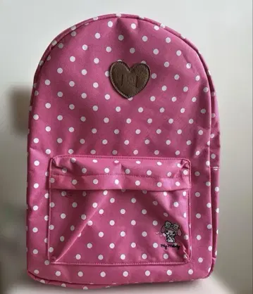 Sanrio 마이멜로디 도트 백팩 핑크 미사용 새상품