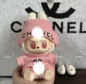 labubu 라부부 옷 갈아입기 의류 C 2개 세트 핑크