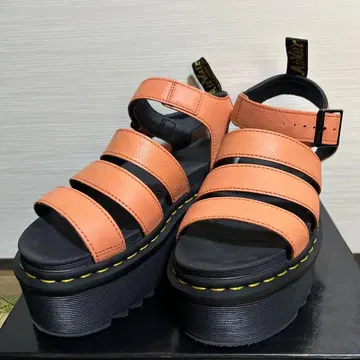 Dr.Martens AirWair 통굽 오렌지 UK3
