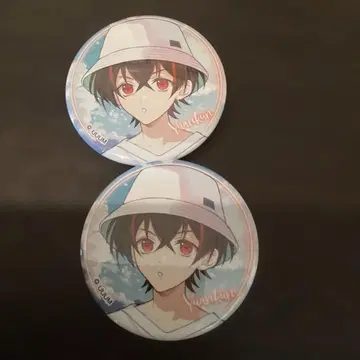 컬러풀 피치 카라피치 유안군 캔뱃지 카라피치 여름방학 히라카타 파크