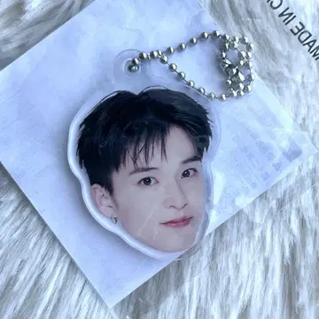 TREASURE 캡슐 토이 아사히 얼굴 아크링 키링