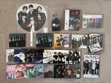 SixTONES 굿즈 세트