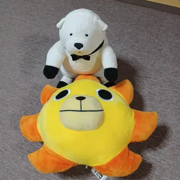곰과 사자 봉제 인형 세트