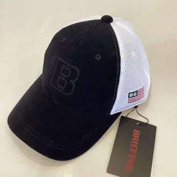 새상품 BRIEFING MENS PILE INITIAL EMB CAP