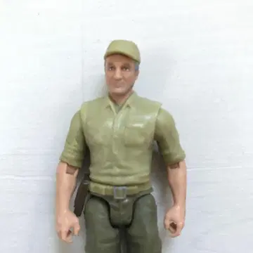 올리브 그린 군복 피규어 약 15cm