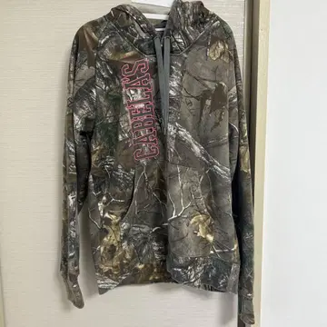 Cabela's 카모플라쥬 후드 부착 후드티
