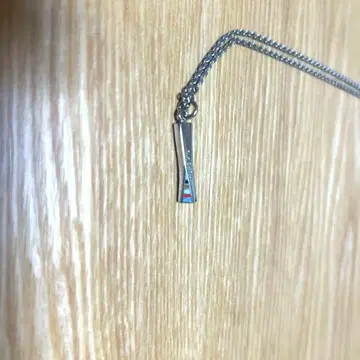 폴 스미스 폴스미스 트위스트 멀티 스트라이프 실버 목걸이