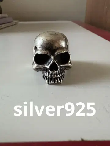 스컬 반지 silver925