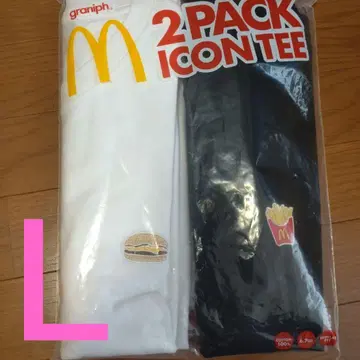 그라니프 맥도날드 티셔츠 감자 치즈 버거 L