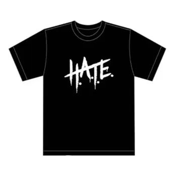 스타덤 HATE 로고 프린트 티셔츠
