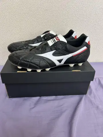 모레리아 2JAPAN 크로스 스티치 숏 탭 블랙 27cm