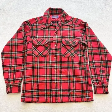PENDLETON 펜들턴 70s 보드 셔츠 섀도우 체크