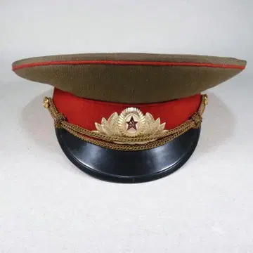 매니아용 러시아 구 소련군 군모 밀리터리 카키 56cm