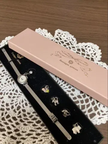 참 포함 실버 팔찌