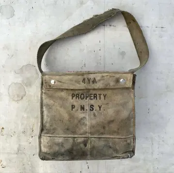 40s 50s 밀리터리 us navy 빈티지 백 툴백