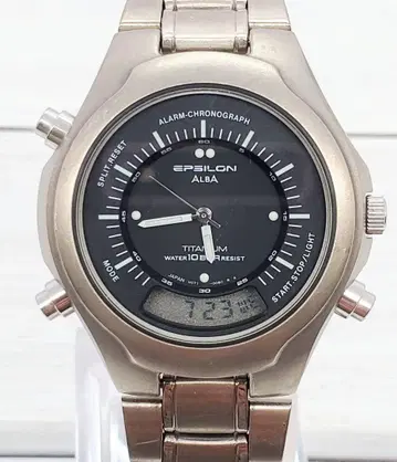 세이코 V071-0050 ALBA EPSILON 작동 티타늄 쿼츠