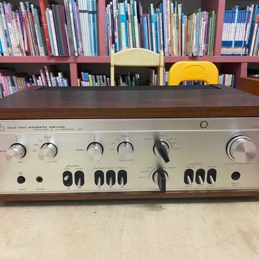 LUXMAN SQ505X ソリッドステートアンプ 本体