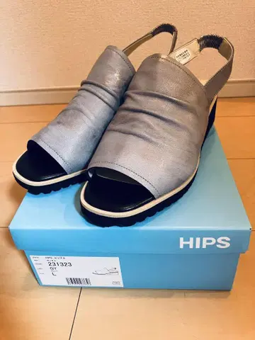 미사용 새상품 HIPS 샌들 경량 그레이 L 사이즈