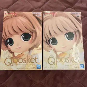 카드캡터 사쿠라 Qposket 크로우 카드 편 키노모토 사쿠라 2개 세트