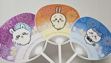 치이카와 쿠라스시 부채 [미사용 새상품]