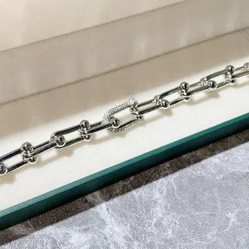 새상품 실버 silver 925 하드웨어 목걸이 스몰 링크