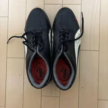 Puma 스파이크 슈즈 블랙/화이트