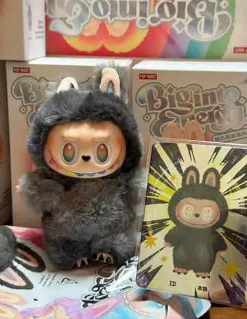 POPMART Big Into Energy ID 도서 시크릿 봉제 인형