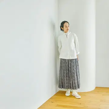 북유럽 생활용품점 Soi-e / 소와 / 꽃무늬 코튼 스커트