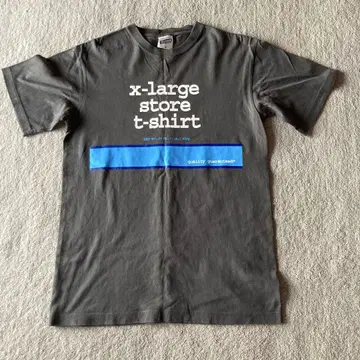 XLARGE 프린트 티셔츠 M 사이즈 그레이