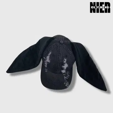 NieR 토끼 귀가 달린 데님 캡