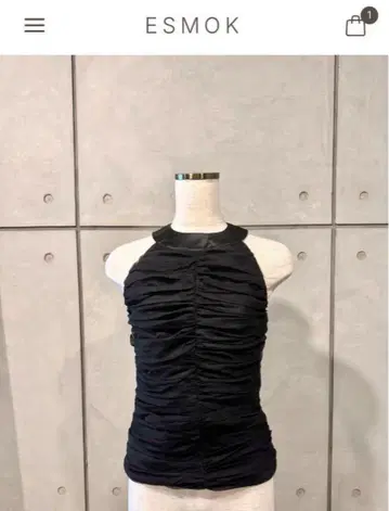 ESMOK 튤 탑 (할터넥)