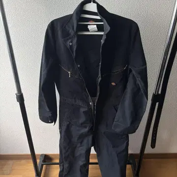디키즈 블랙 오버롤