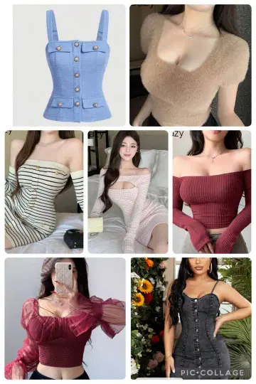 SHEIN 쉬인 7점 묶음 판매 XS~S 사이즈 캬바쿠라 라운지