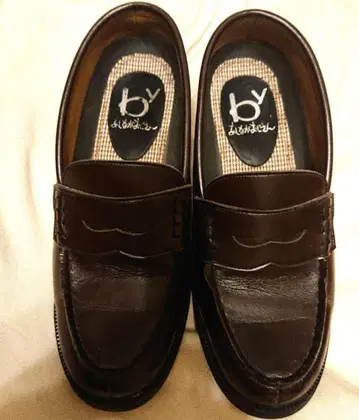 키다리 아저씨 로퍼 24cm 다크 브라운