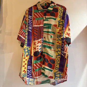 JAMSWAORLD 올 패턴 셔츠