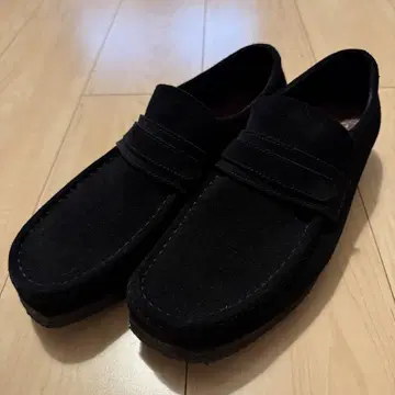 clarks 클락스 왈라비 로퍼 블랙 27cm 박스 포함
