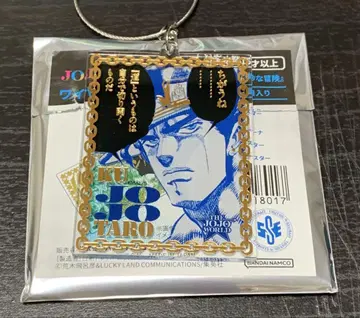 죠죠 월드 THE JOJO WORLD 와이어 키링 쿠죠 죠타로
