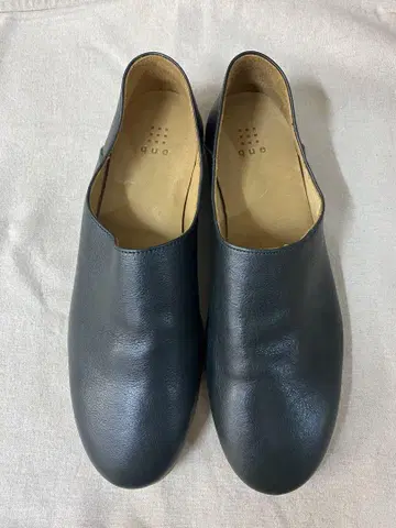 que shoes 플레인 블랙 LL