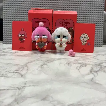 popmart 팝마트 크라이 베이비 crybaby 2개 세트