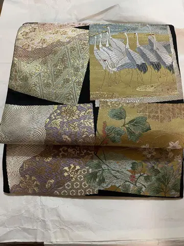오비 나고야 오비 순수 실크 결혼식