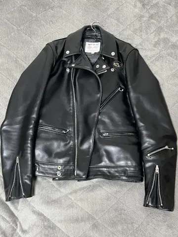 Lewis Leathers 사이클론 441T 36 카우하이드 블랙
