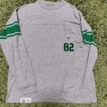 New Balance 레어 그레이 롱 T 82 자수 L 사이즈
