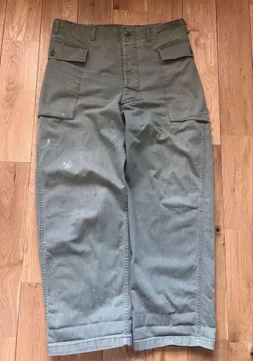 40's M43 HBT 빈티지 카고 팬츠