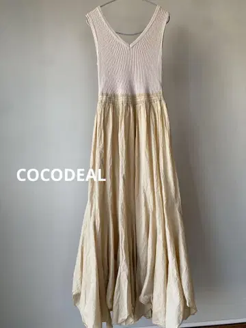 COCODEAL 코코딜 2WAY 도킹 플레어 롱 원피스
