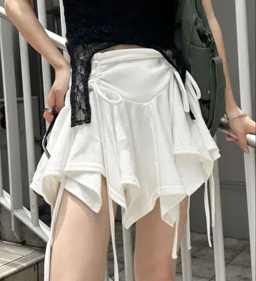 sedacle girl 아지메 셔링 미니 스커트