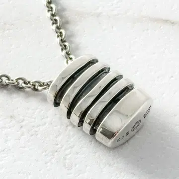 GEORG JENSEN 203 스트라타 실버 목걸이 925s